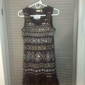 Logo sleeveless tunic